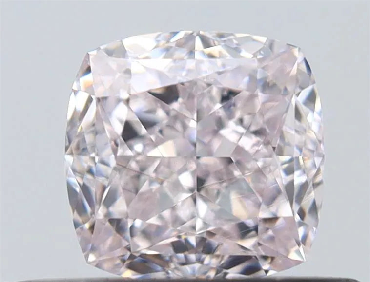 0.51ct Cushion brilliant Natural Diamond (Colour Fancy Light Pink, Clarity VS1, GIA Certified)