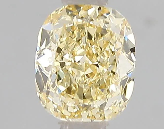1.01ct Cushion modified Lab Grown Diamond (Colour Fancy Intense Yellow, Clarity VS1, IGI Certified)