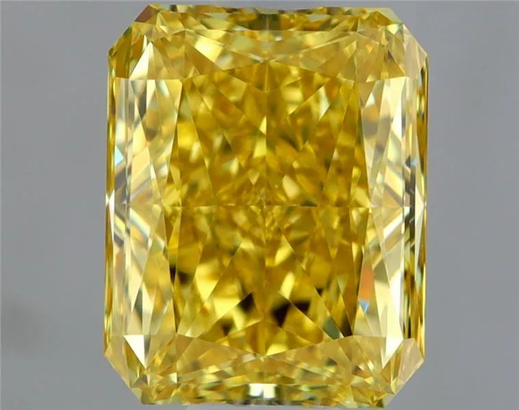 1.01ct Radiant Natural Diamond (Colour Fancy Deep Yellow, Clarity VS1, GIA Certified)