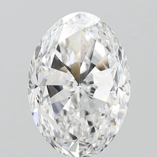 2.00ct Oval Natural Diamond (Colour E, Clarity VVS2, GIA Certified)