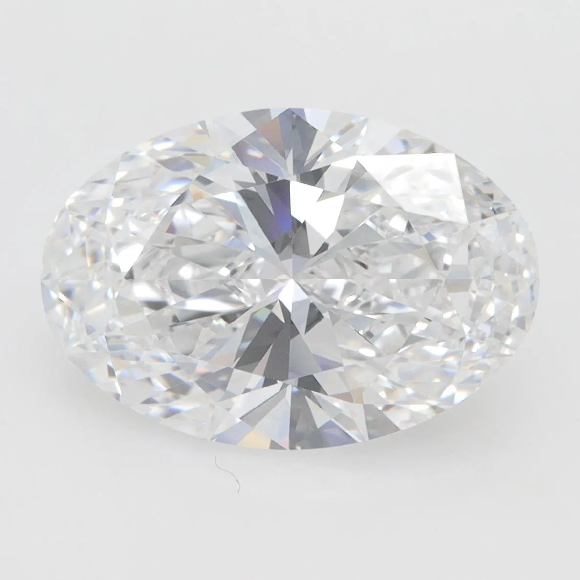 3.03ct Oval Lab Grown Diamond (Colour D, Clarity VVS1, GIA Certified)