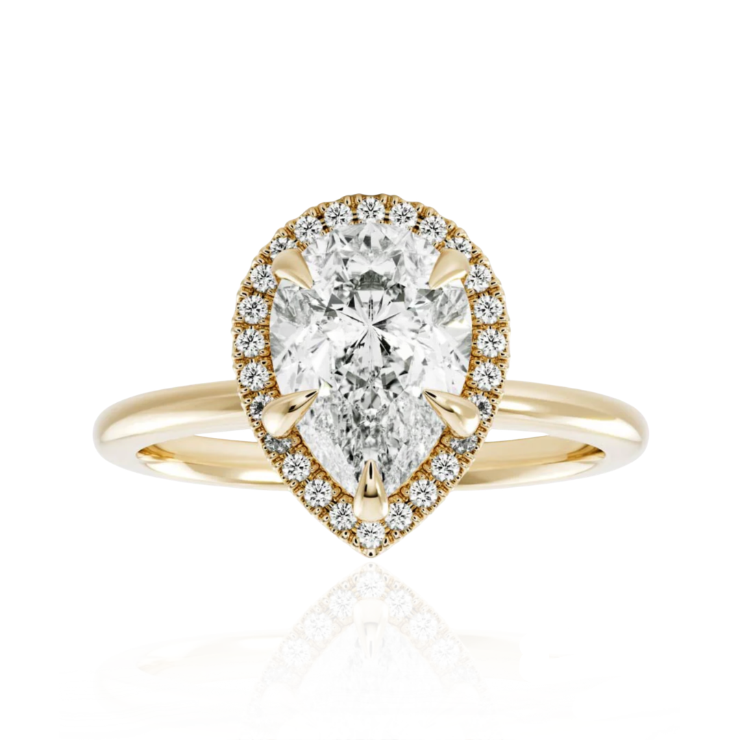 Pendleton Diamond Halo Ring