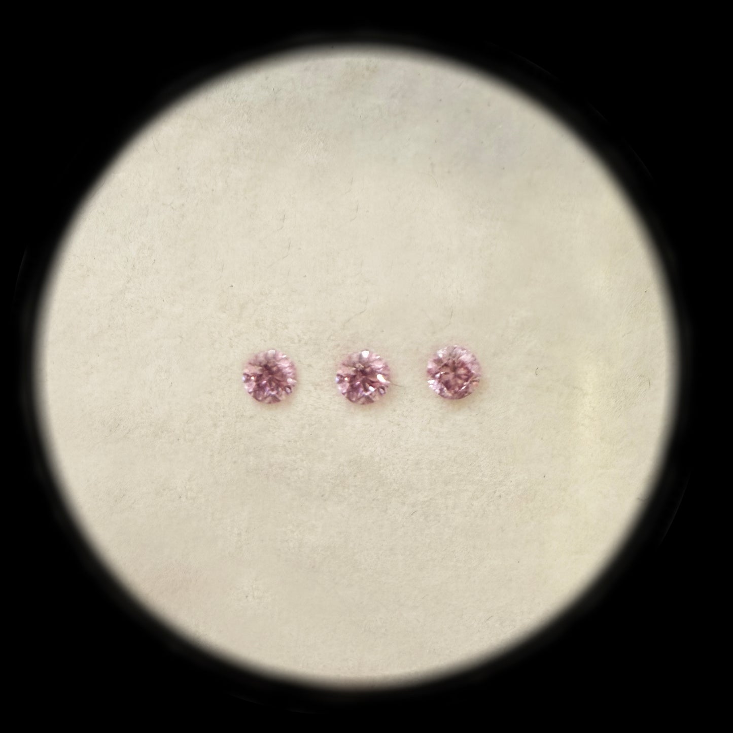 0.06ct Matched Set Australian Pink Argyle Origin Diamond - 5PP