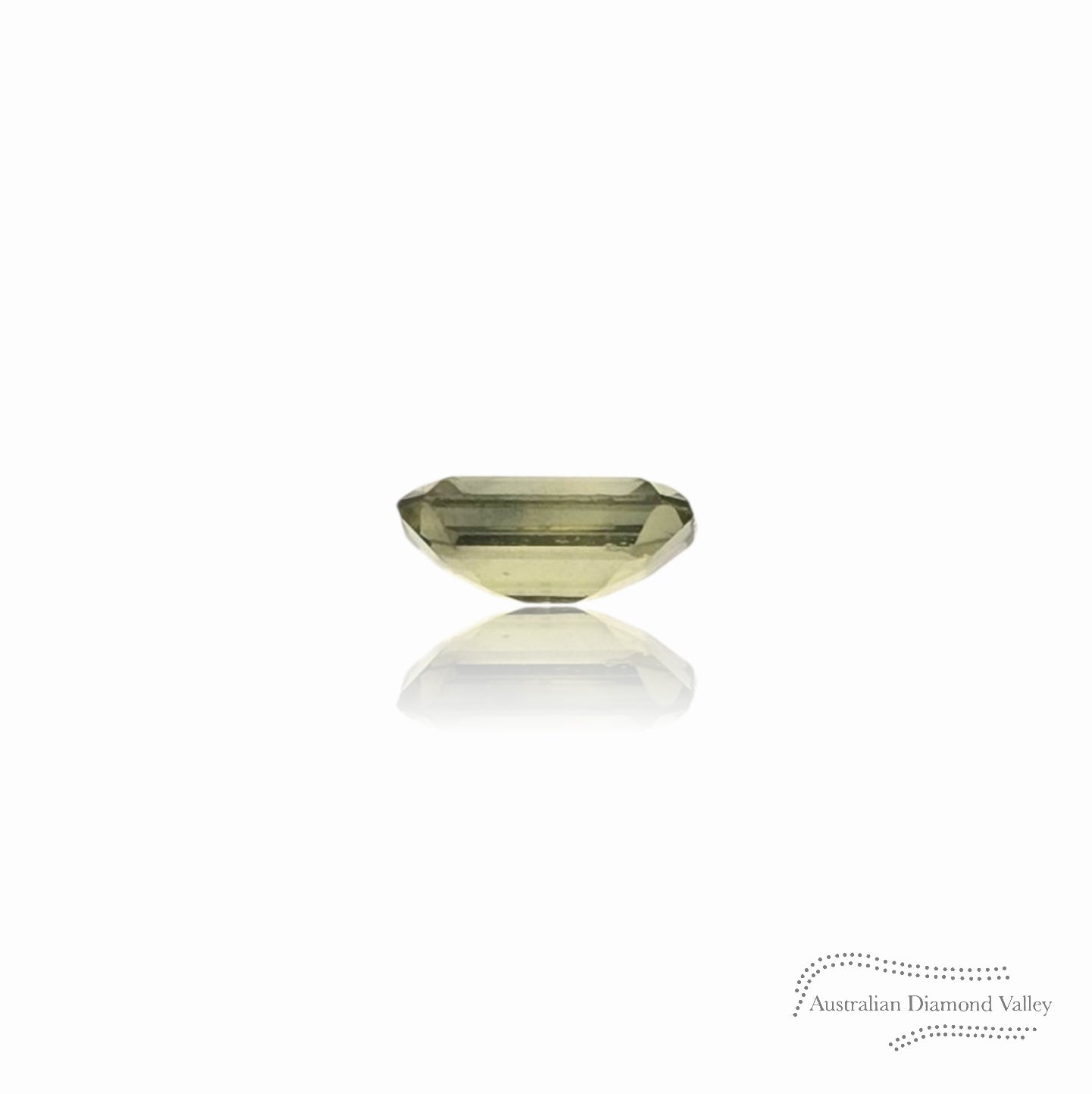 0.46ct Australian Yellow/Blue Sapphire Baguette Cut