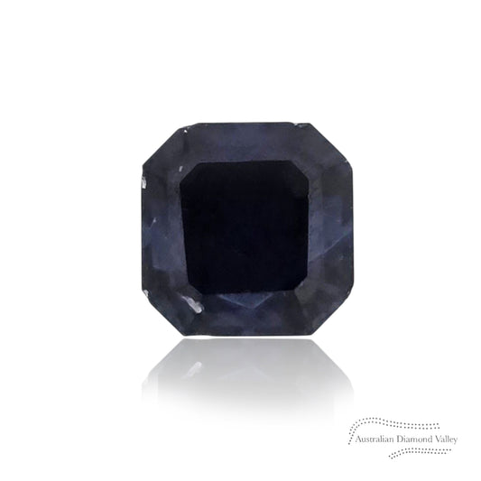 1.54ct Australian Blue Sapphire Asscher Cut
