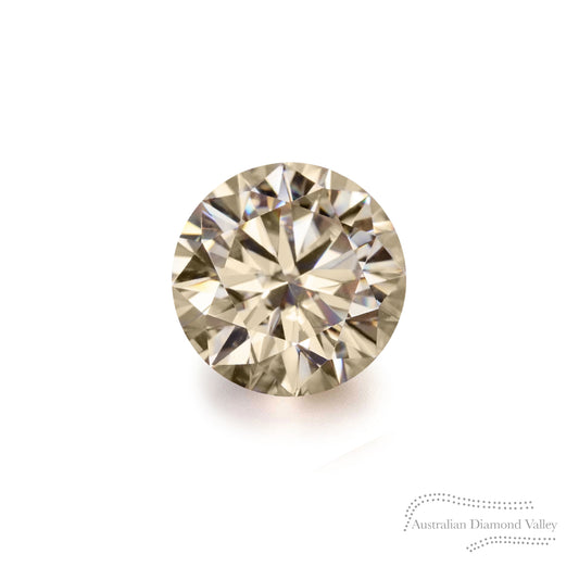 0.08ct Authentic Australian Champagne of Argyle Origin Diamond - C4