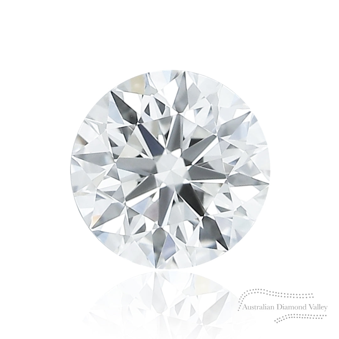 0.20ct Authentic Australian White Round Diamond of Argyle Origin - F