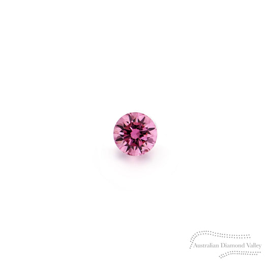 0.005ct Australian Pink Argyle Origin Diamond - 3PP