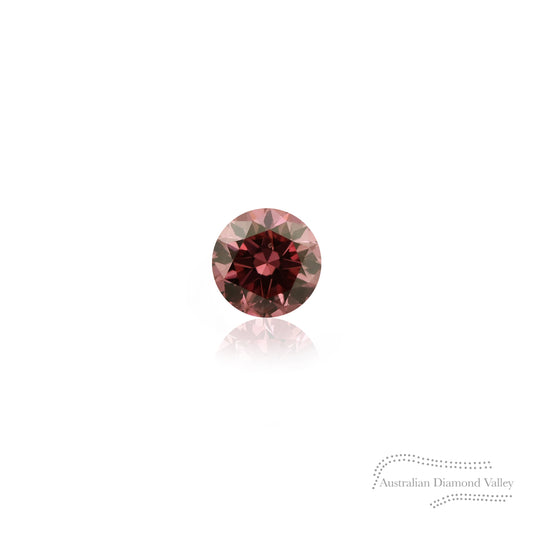 0.01ct Authentic Australian Pink Argyle Origin Diamond - 2PR