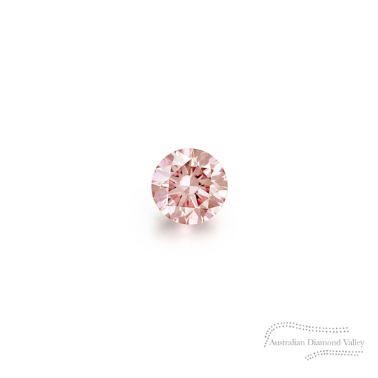 0.01ct Authentic Australian Pink Champagne Argyle Origin Diamond - PC1