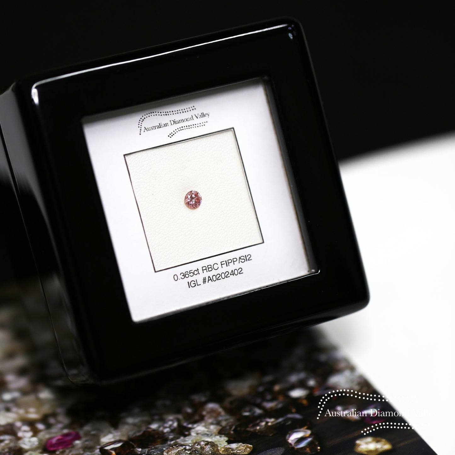 0.365ct Authentic Australian Pink Diamond of Argyle Origin - 5PP
