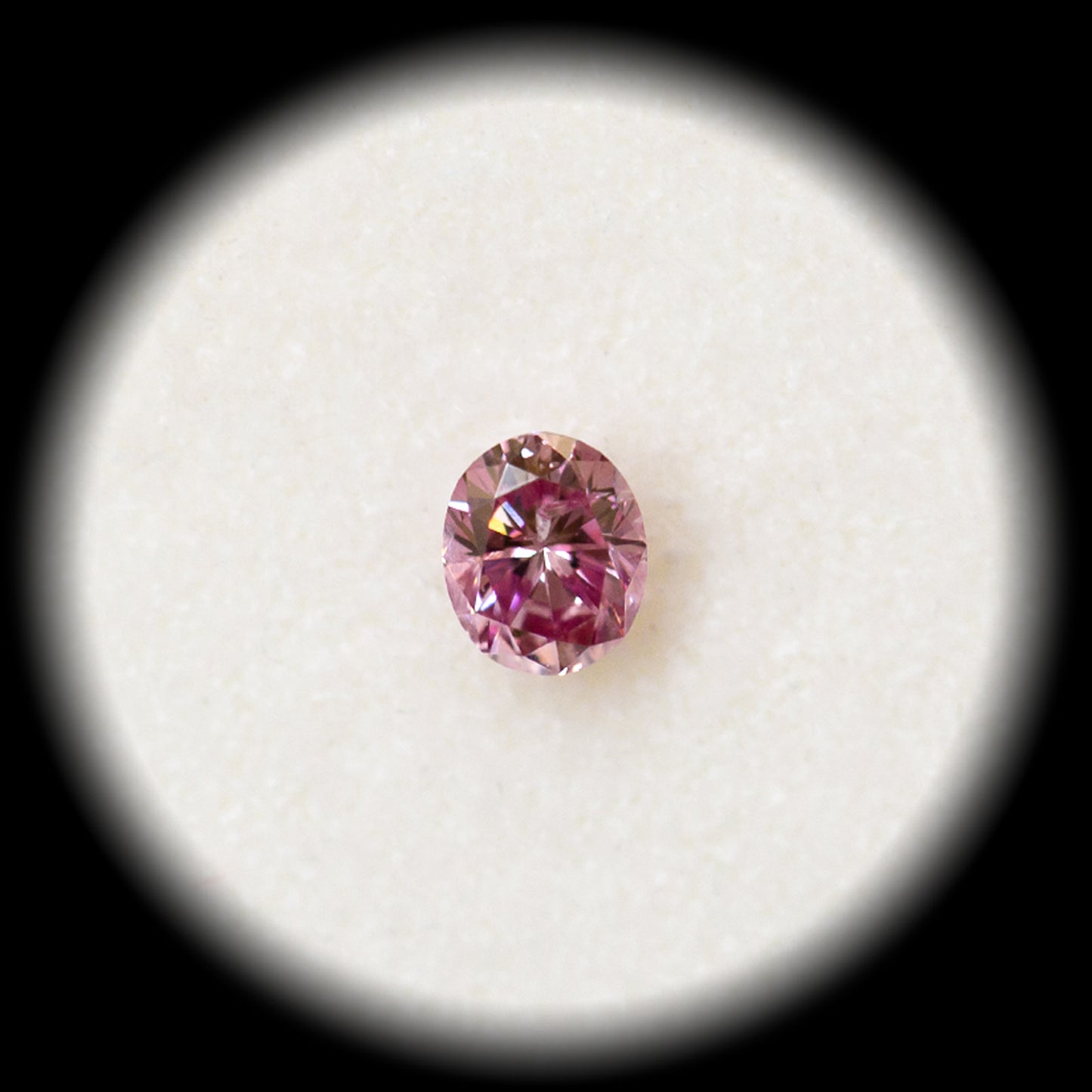 0.19ct Authentic Australian Pink Oval Diamond of Argyle Origin - 4PP