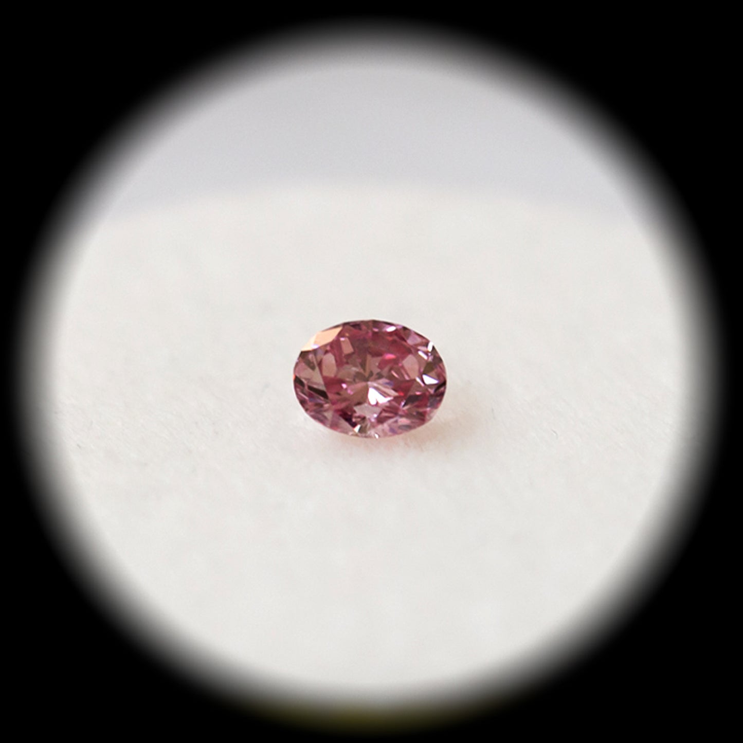 0.19ct Authentic Australian Pink Oval Diamond of Argyle Origin - 4PP