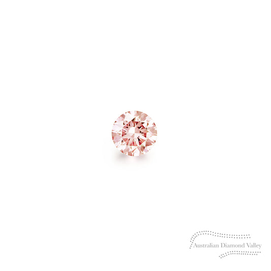 0.005ct Authentic Australian Pink Champagne Argyle Origin Diamond - PC1
