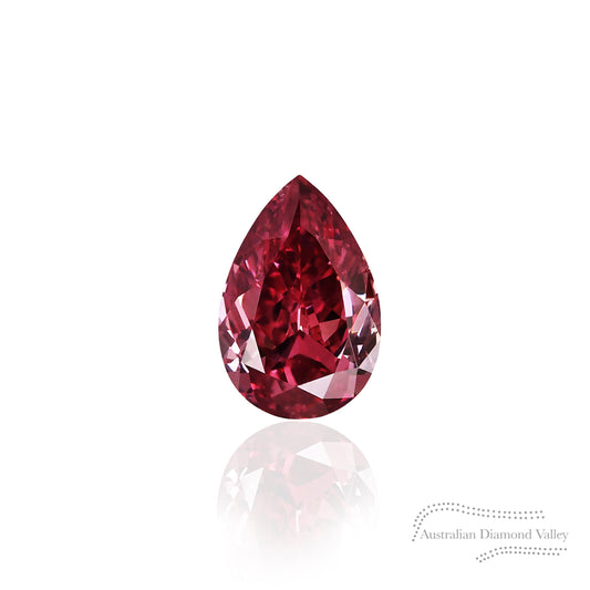 0.07ct Authentic Australian Pink Argyle Diamond - RED