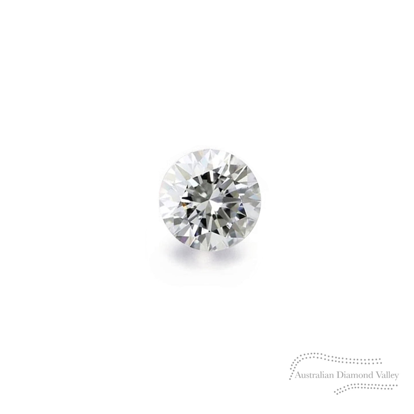 0.02ct Authentic Australian White Argyle Origin Diamond - H