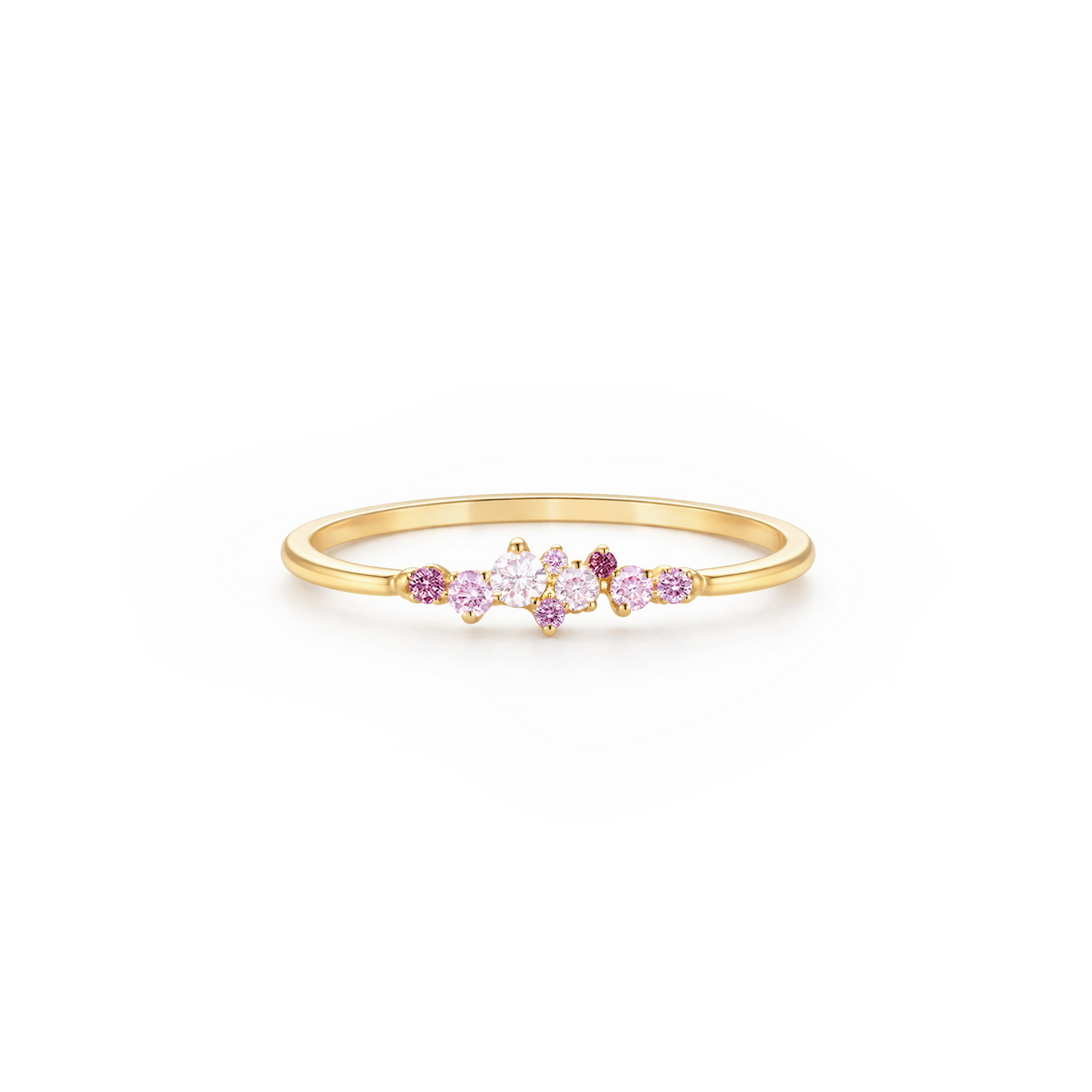 Bague Constellation Rose