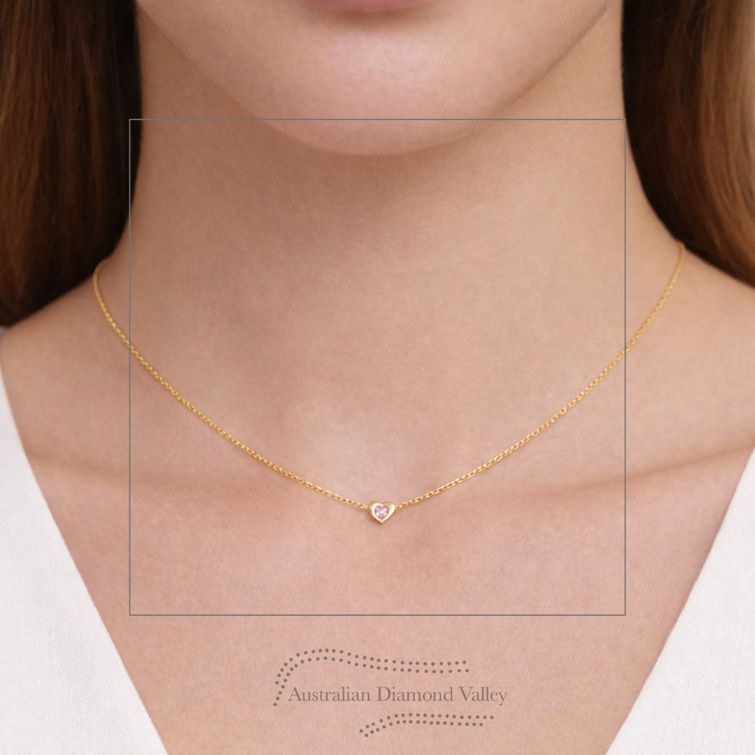 "You & Me" Necklace (9k Yellow Gold)