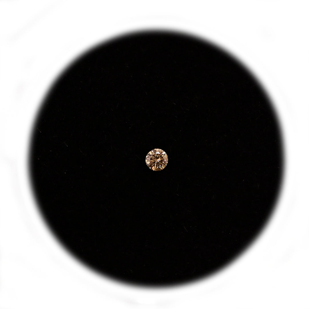 0.03ct Authentic Australian Cognac Argyle Origin Diamond - C7
