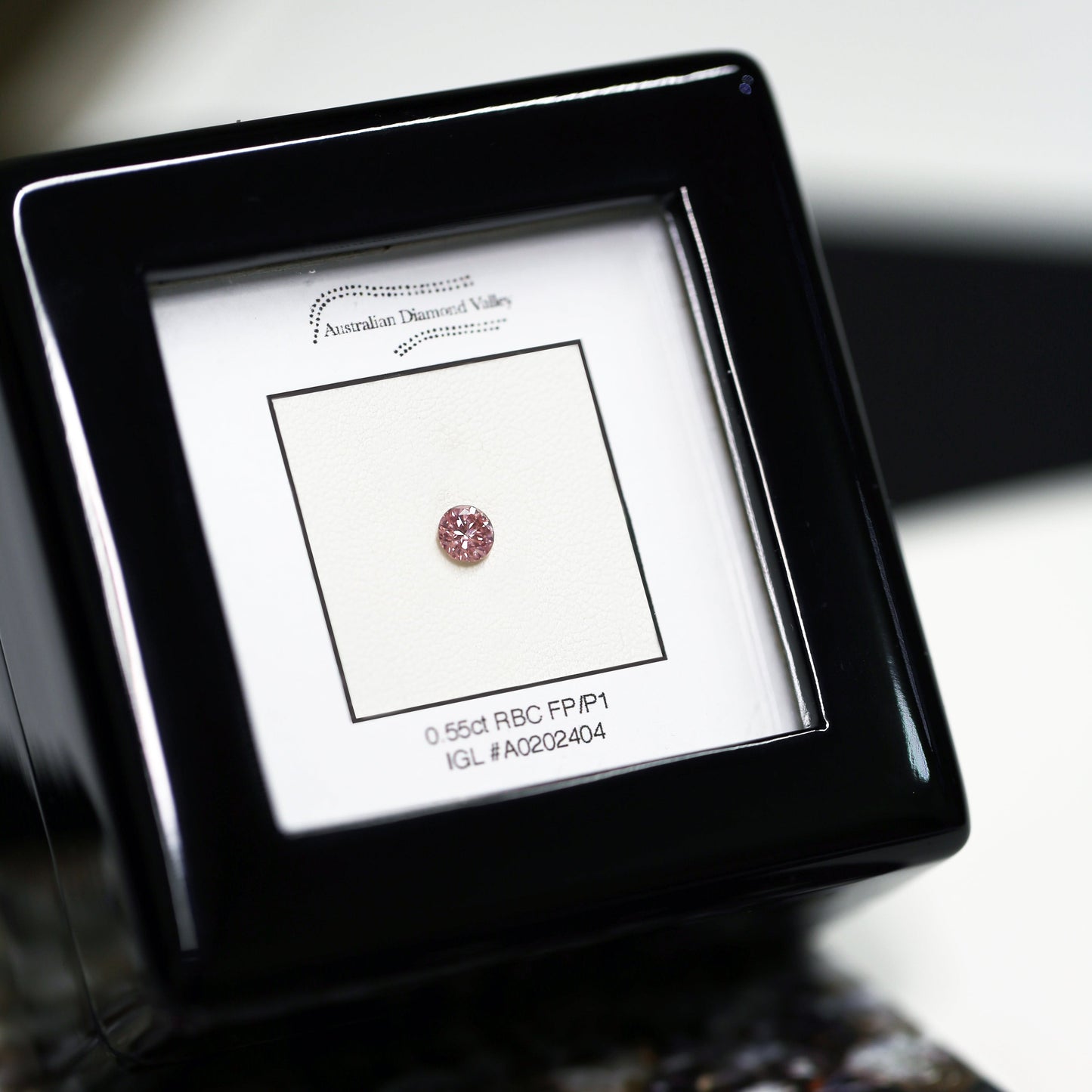 0.55ct Authentic Australian Pink Diamond Argyle Origin - 5P (NFP)
