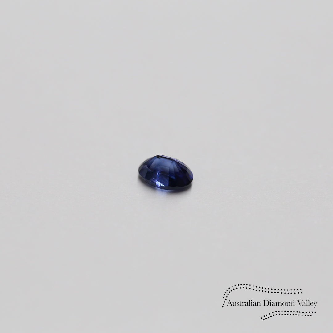 0.72ct Australian Blue Sapphire Oval Cut