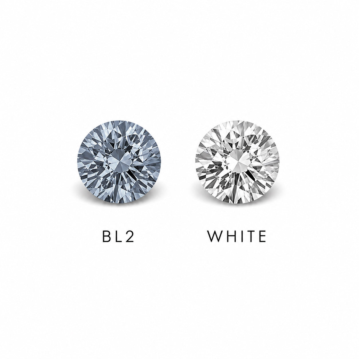 0.063ct 本物 オーストラリア産 アーガイル鉱山 ブルーダイヤモンド マッチドペア - BL2