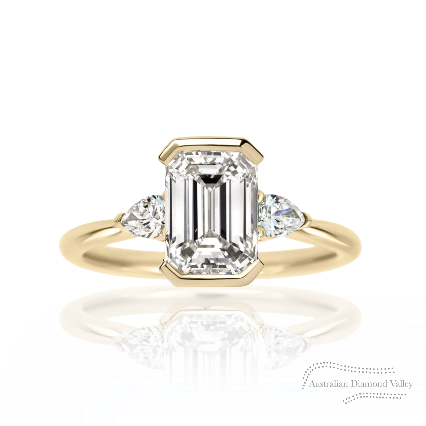 Devonshire Diamond Trilogy Ring