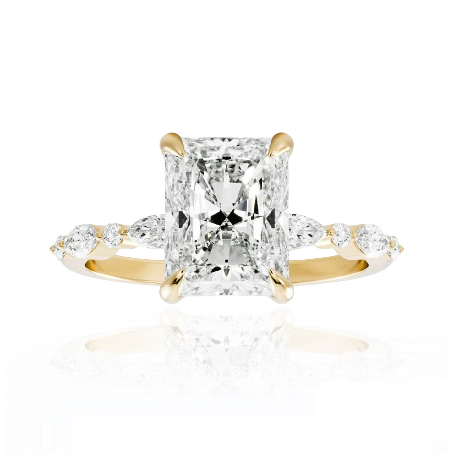 Bague Ellandra avec Diamant d'Accent