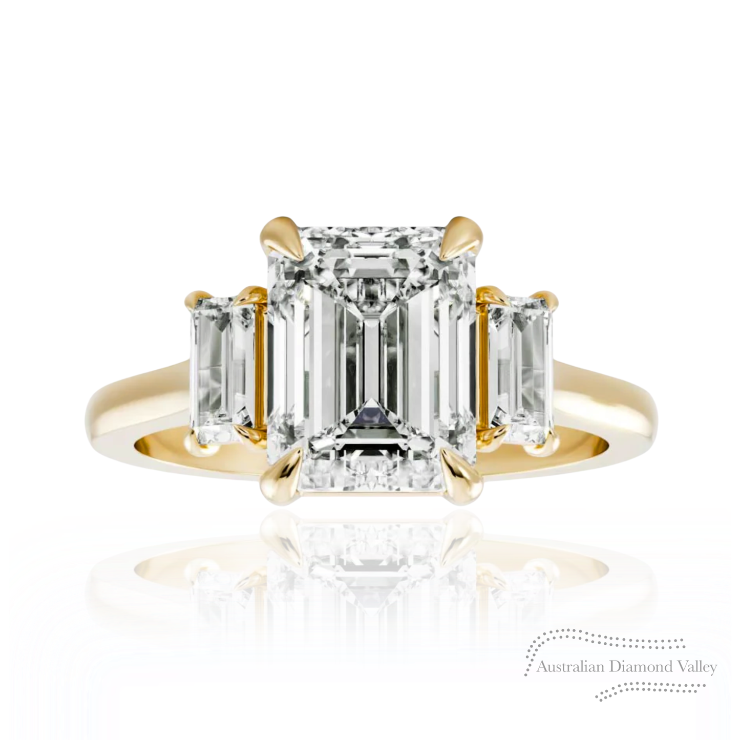 Emberton Diamond Trilogy Ring