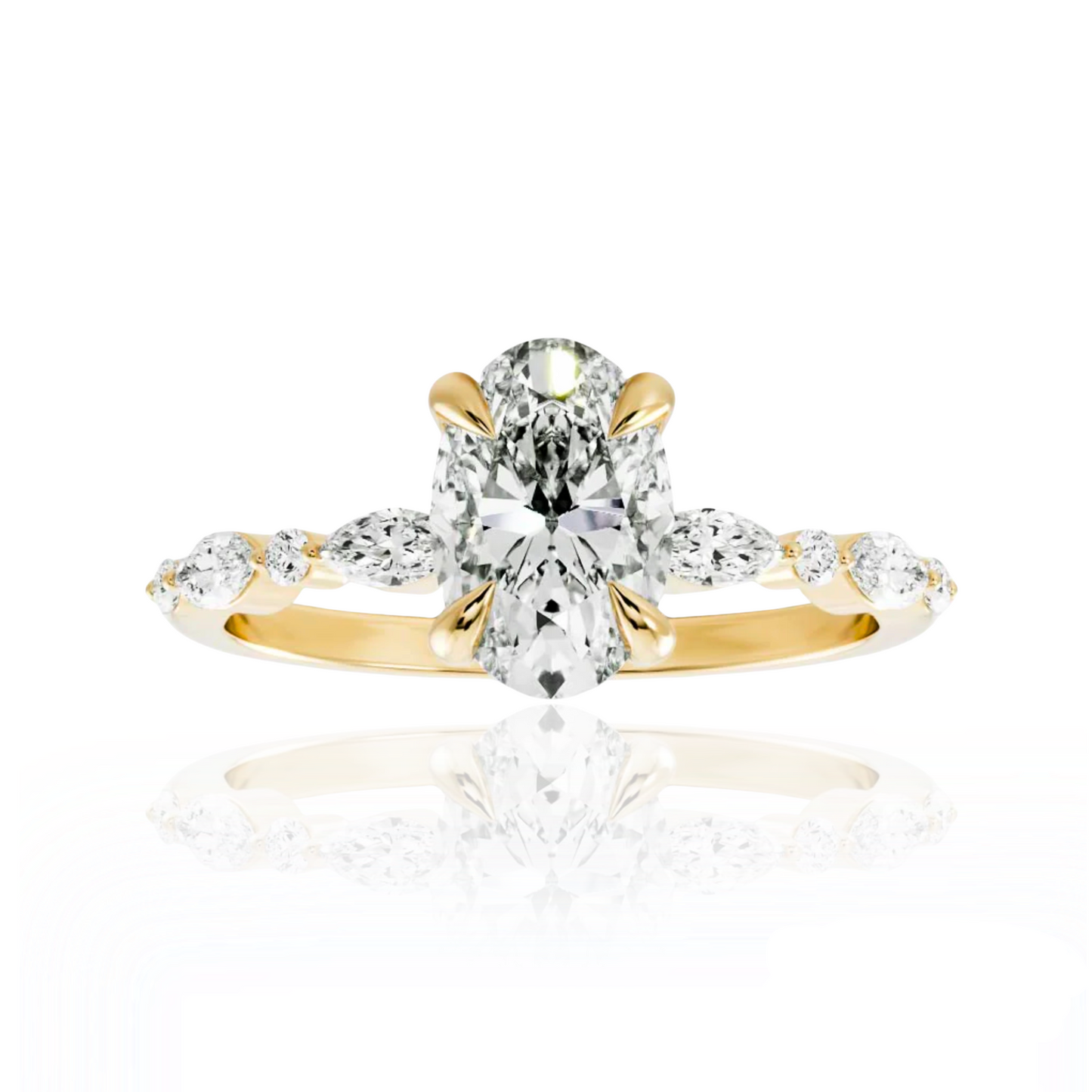 Bague en diamant accent Glenrose