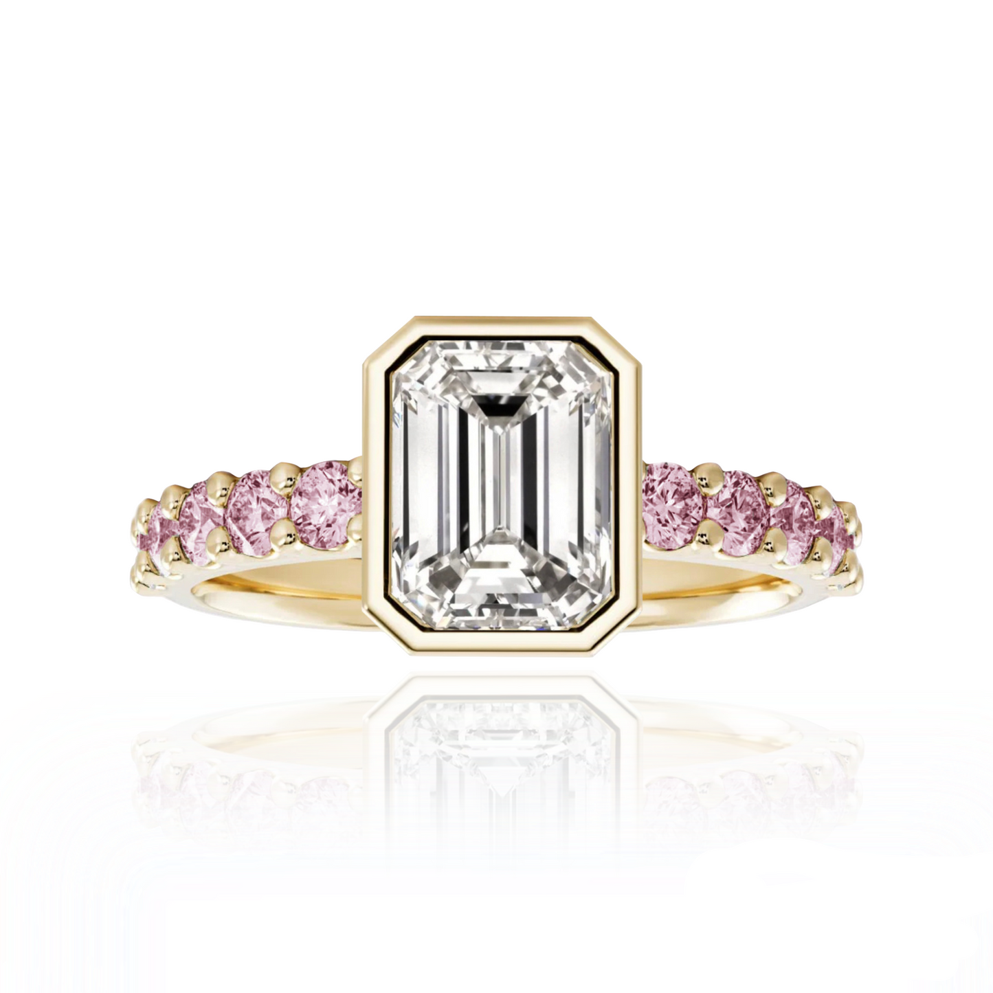 Bague Ellis à Accent Rose
