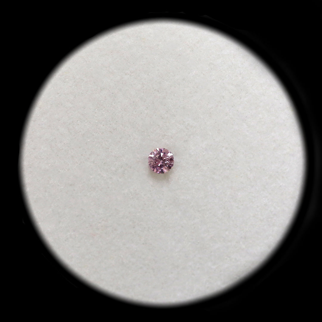 0.04ct Authentic Australian Pink Argyle Origin Diamond - 5P
