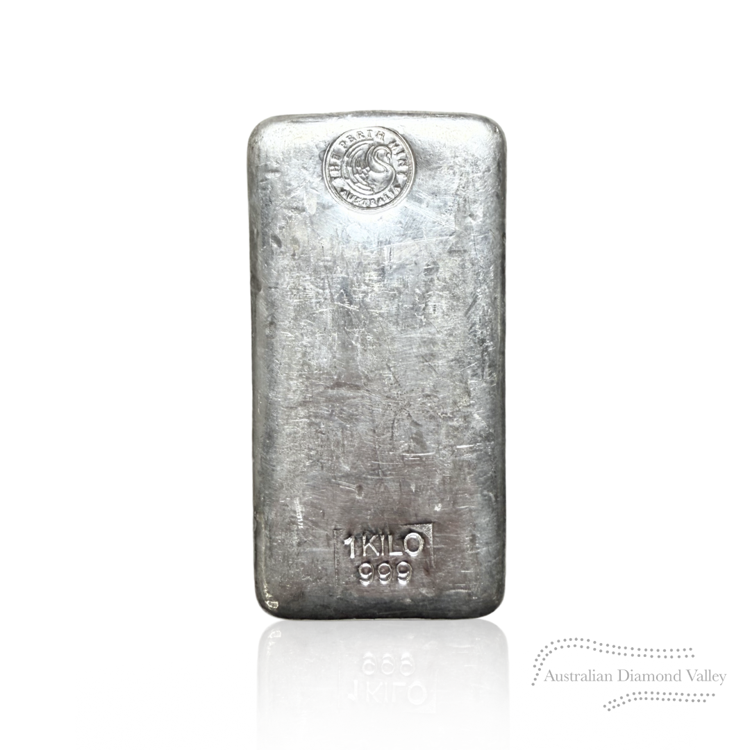 Vintage Silver Bullion Bar 1 kg