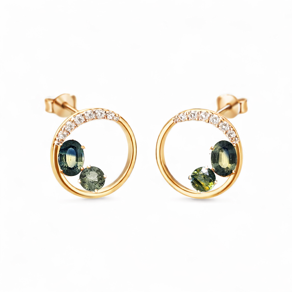 Boucles d'oreilles Forêt