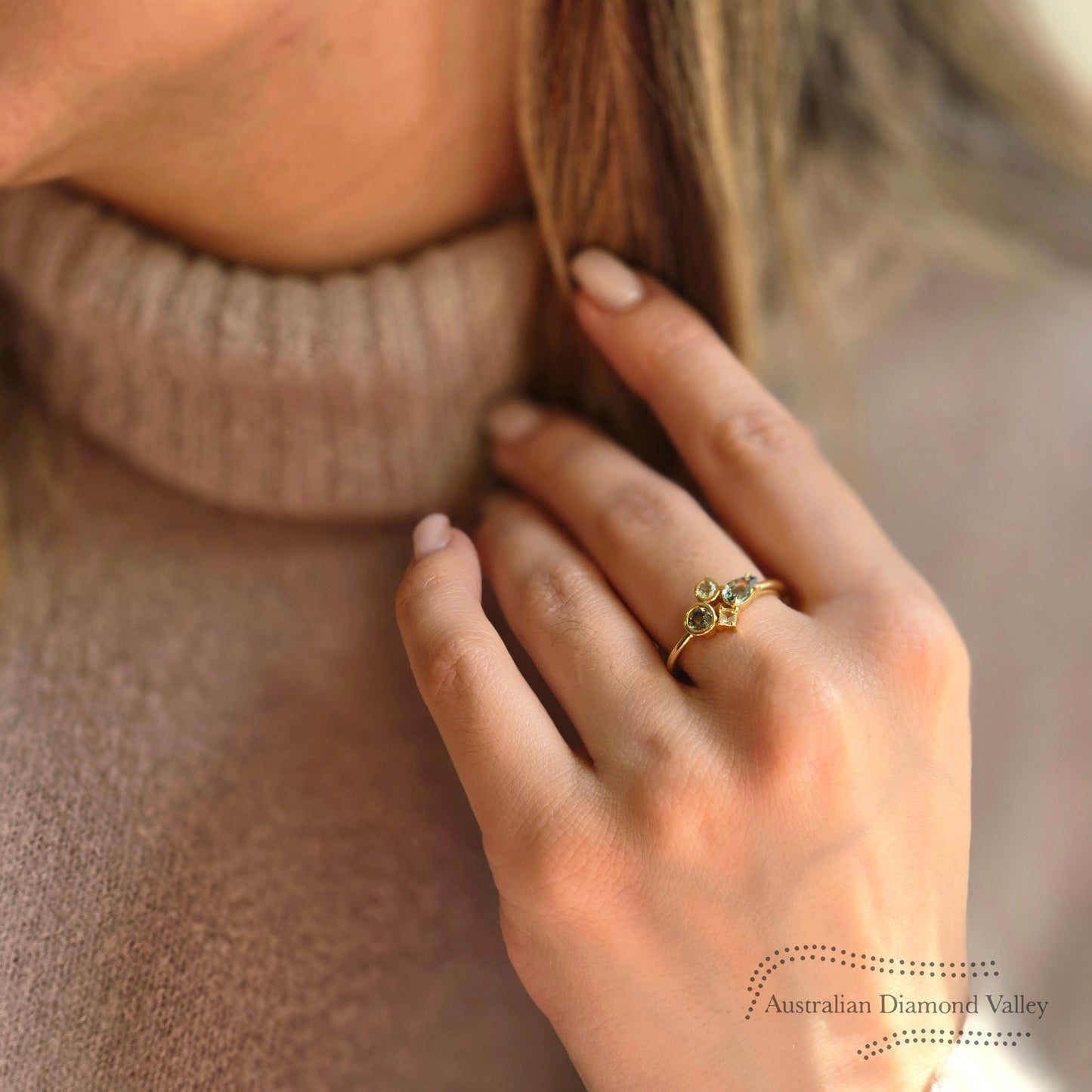 Lyra Australian Sapphire Ring