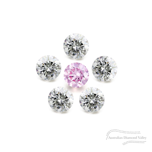 Diamond Valley Daisy .12ct Authentic Australian Argyle Diamonds - 6P & White