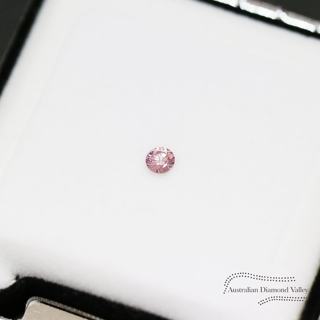 0.23ct Authentic Australian Pink Diamond of Argyle Origin - 6P