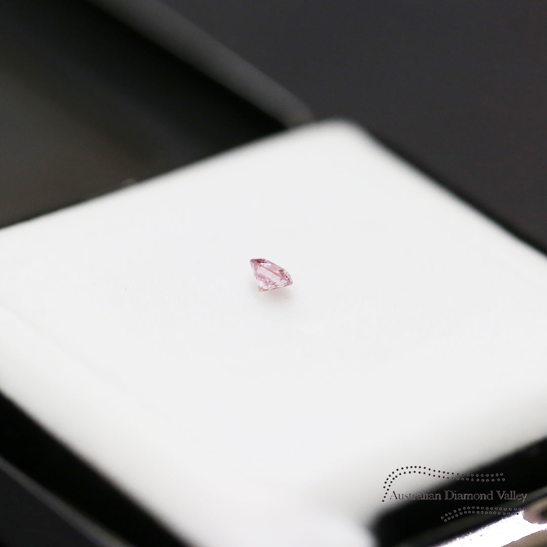 0.23ct Authentic Australian Pink Diamond of Argyle Origin - 6P