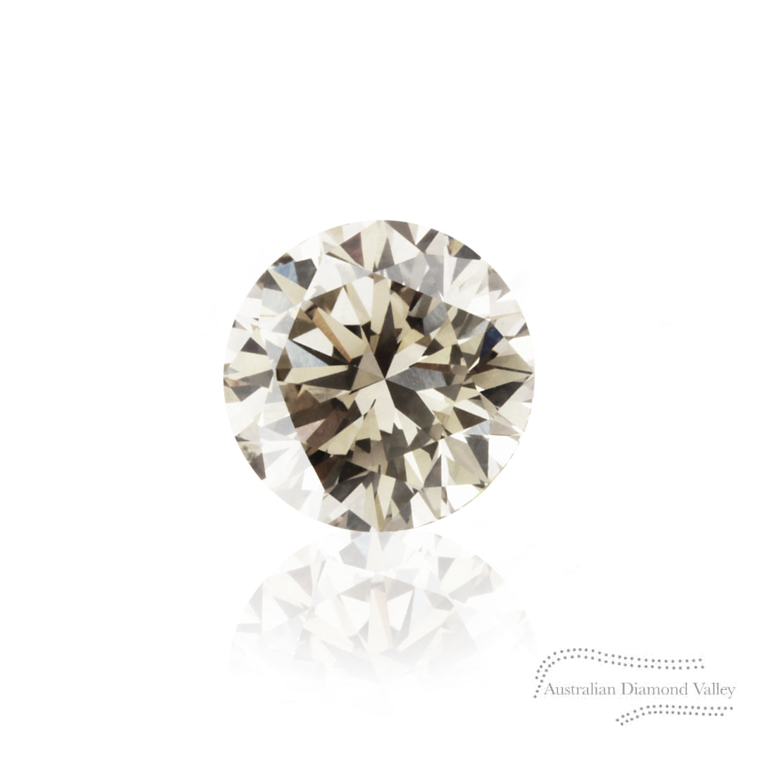 0.18ct Authentic Australian Light Champagne Diamond of Argyle Origin - C1/SI2