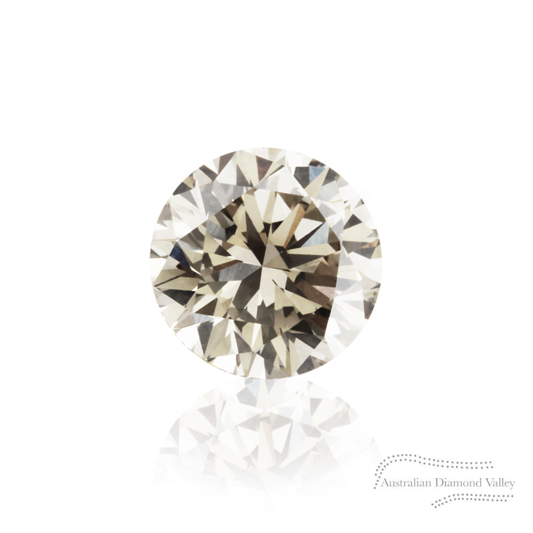 0.30ct Authentic Australian Light Champagne Diamond of Argyle Origin - C1/SI2