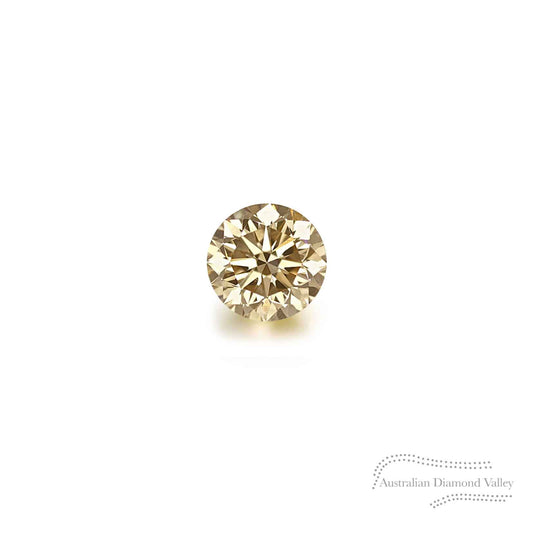 0.02ct Authentic Australian Champagne Argyle Origin Diamond - C3