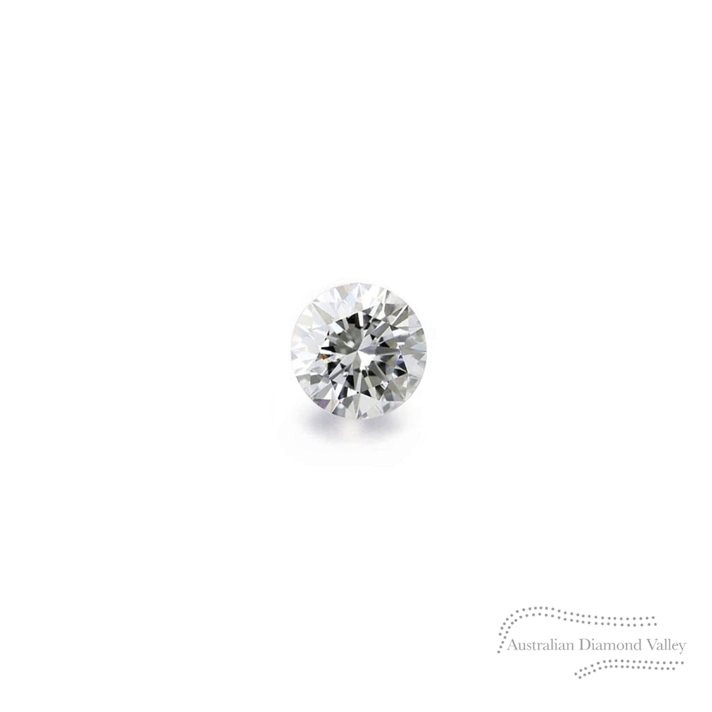 0.01ct Authentic Australian White Argyle Origin Diamond - H