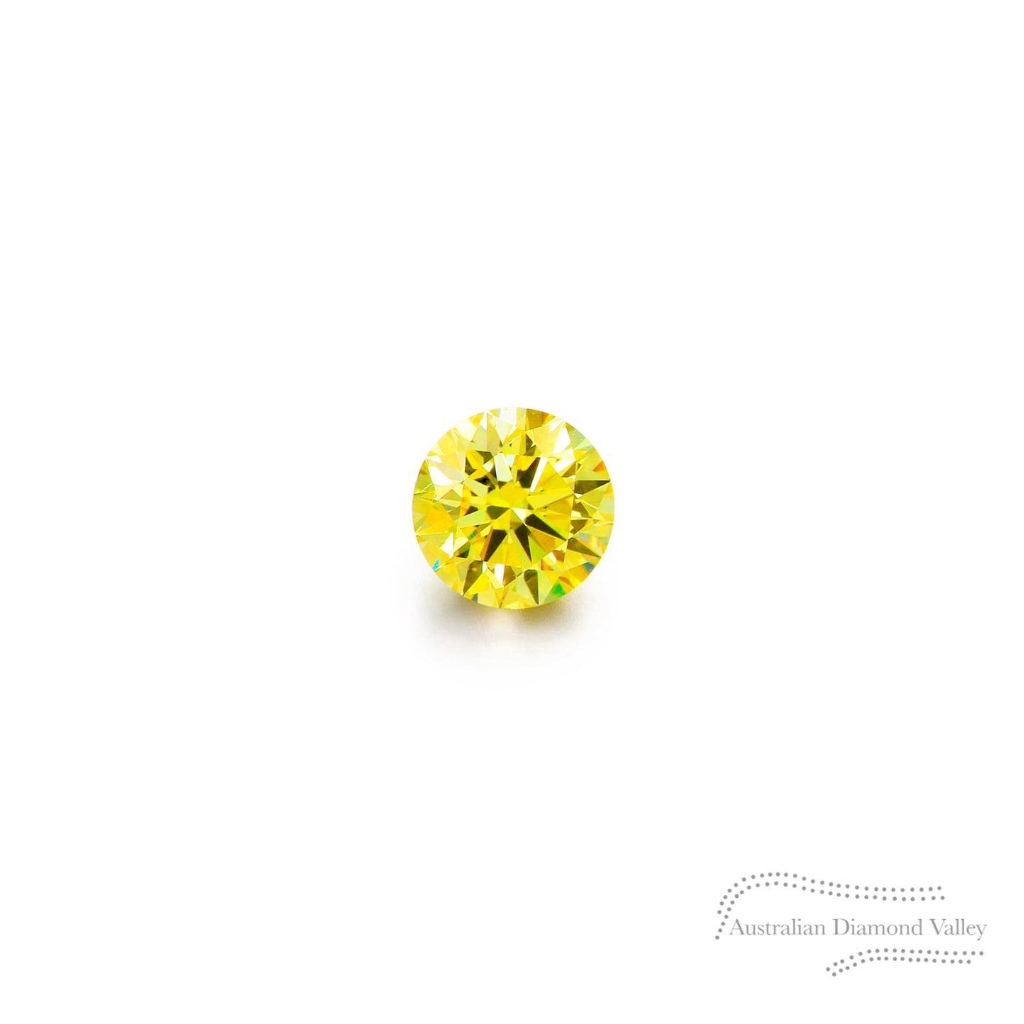0.01ct Authentic Australian Yellow Argyle Origin Diamond - NFDY
