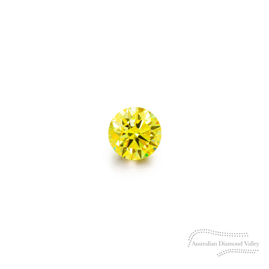 0.01ct Authentic Australian Yellow Argyle Origin Diamond - NFDY