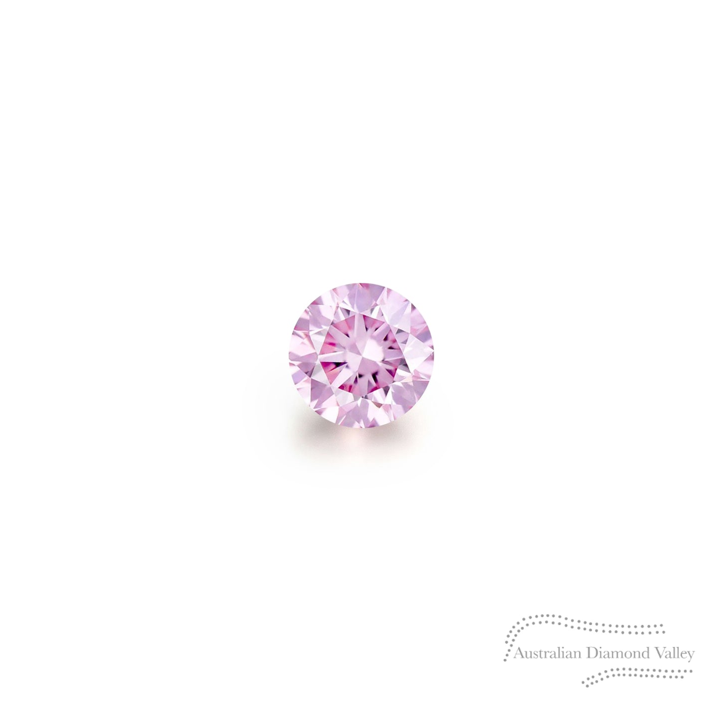 0.01ct Authentic Australian Pink Argyle Origin Diamond - 6P