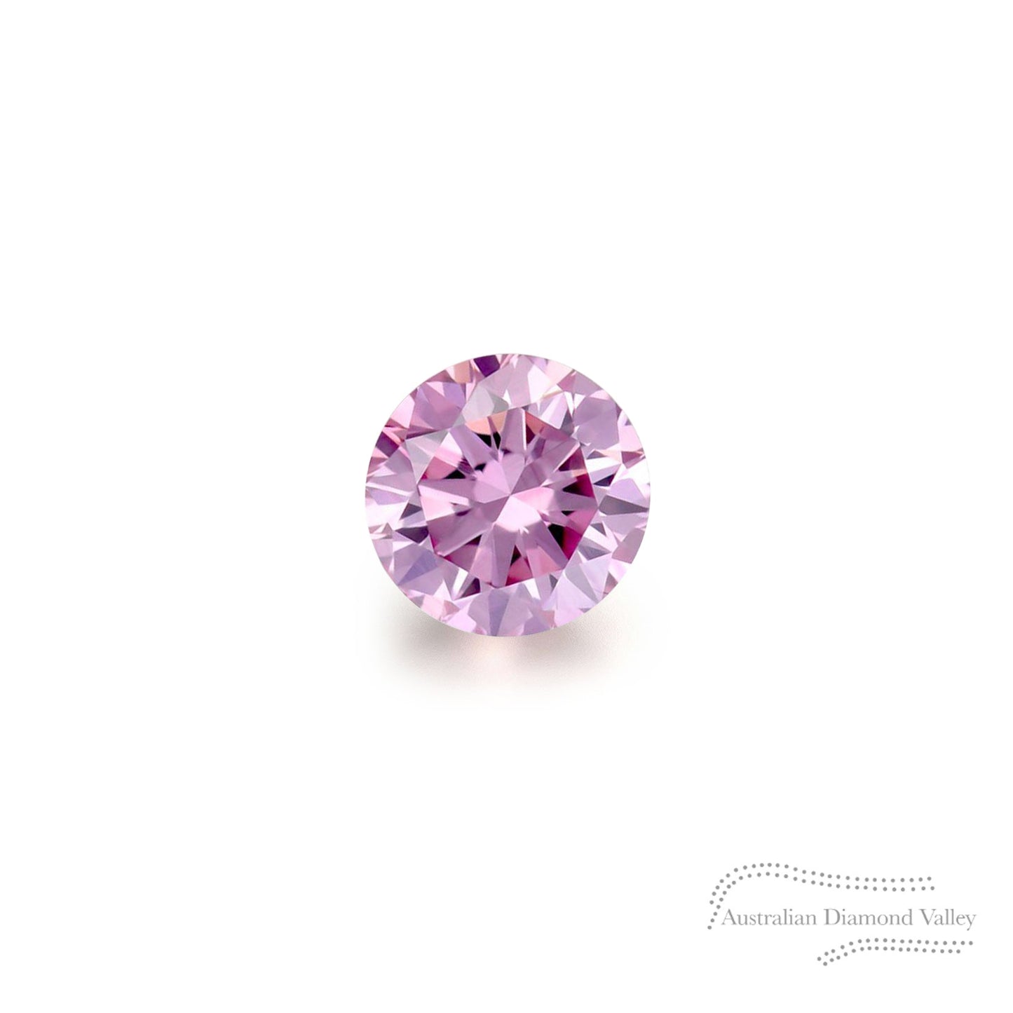 0.03ct Authentic Australian Pink Argyle Origin Diamond - 5P