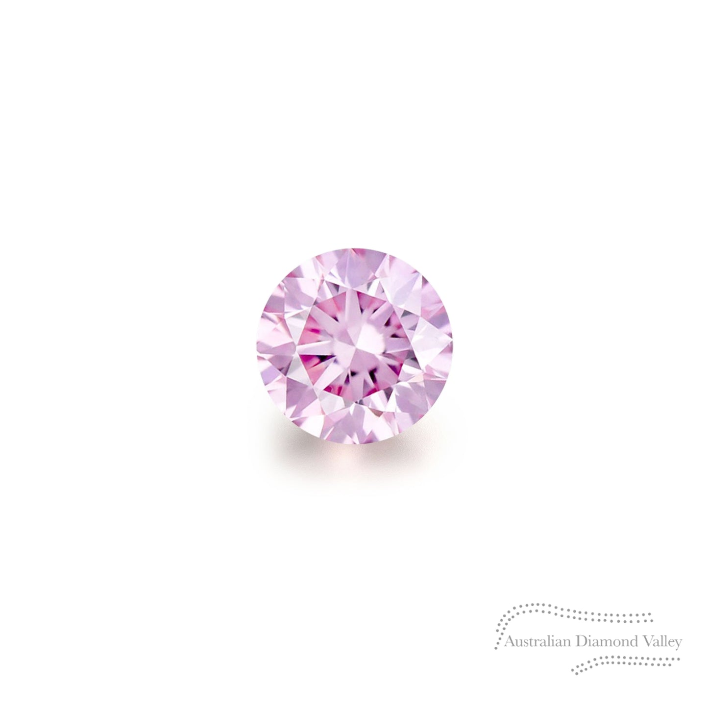 0.03ct Authentic Australian Pink Argyle Origin Diamond - 6P