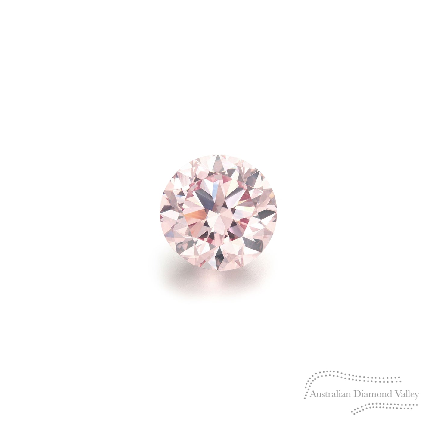 0.03ct Authentic Australian Pink Argyle Origin Diamond - 8P