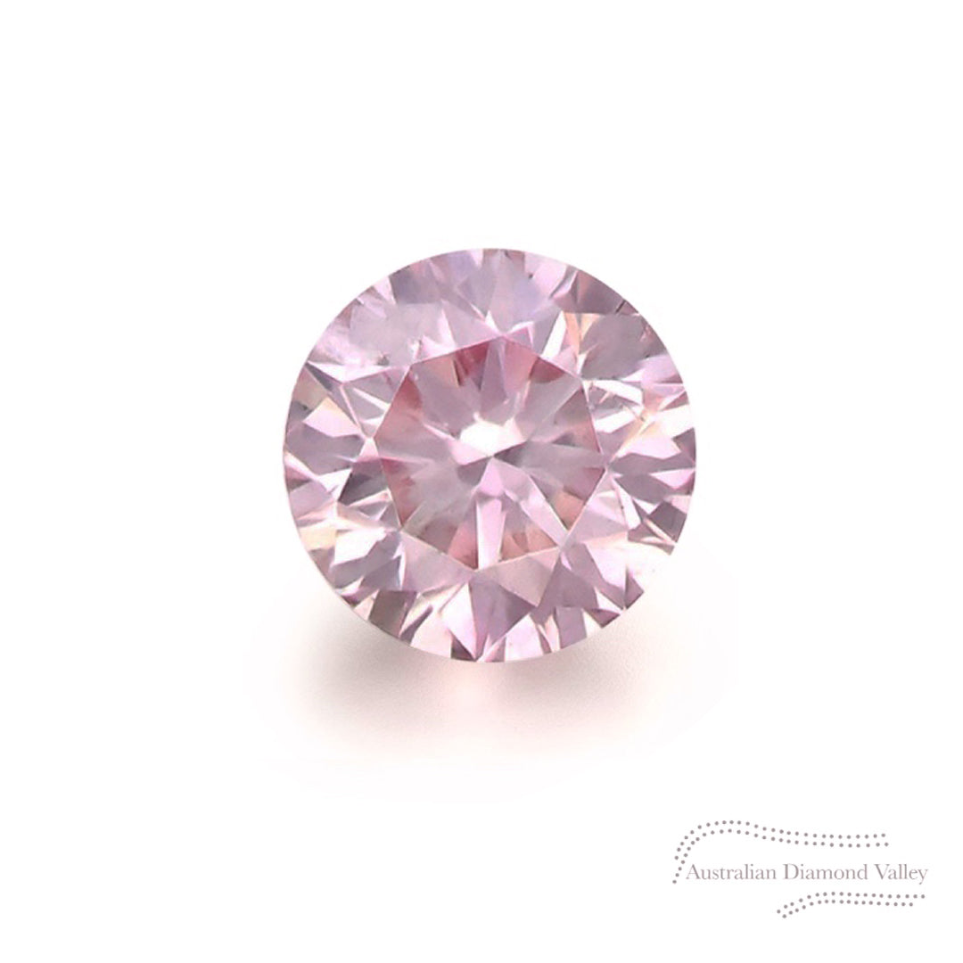 0.10ct Authentic Australian Pink Diamond of Argyle Origin - 6P