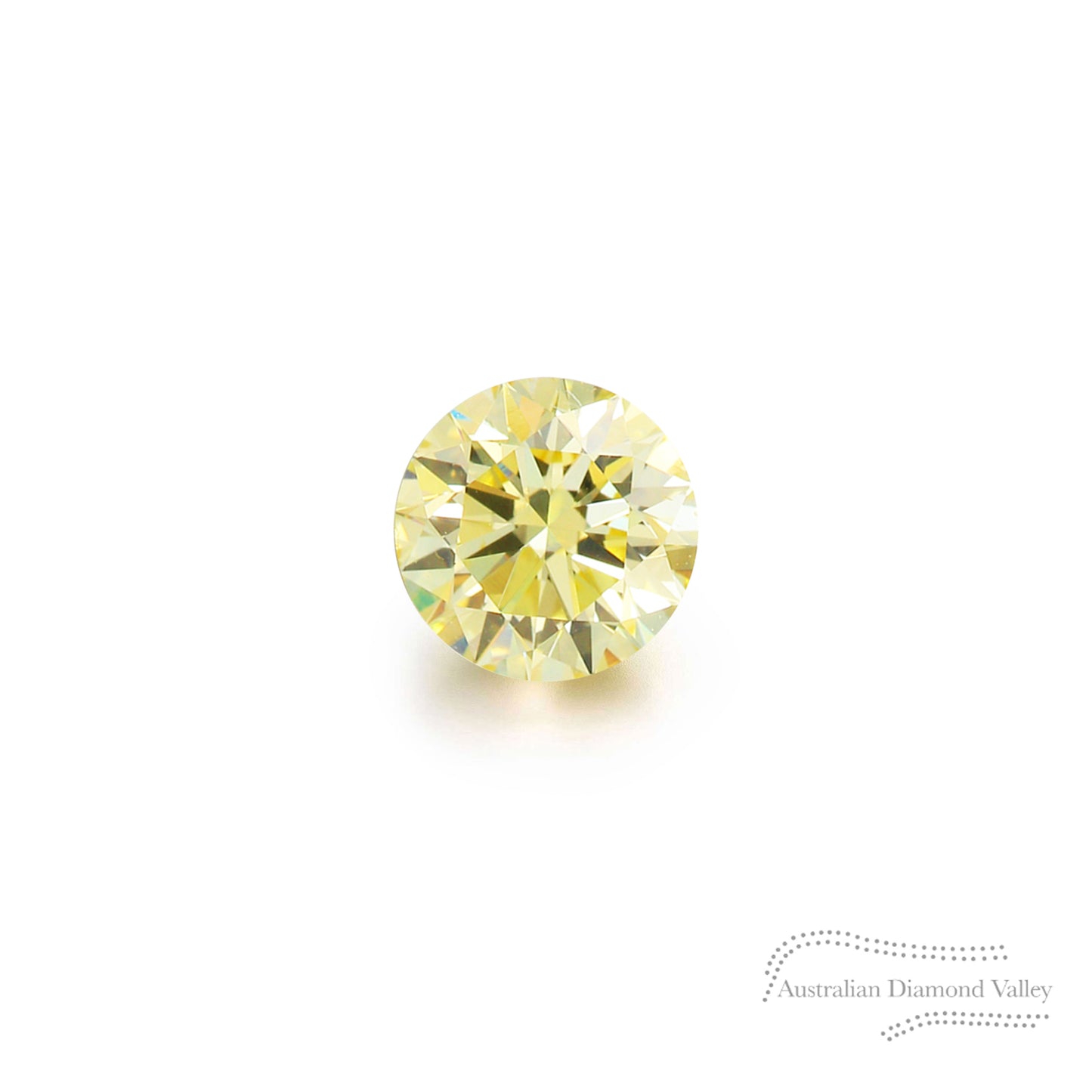 0.03ct Authentic Australian Yellow Argyle Origin Diamond - NFLY